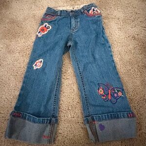 Children’s Place Embroidered Girls Jeans 6X/7